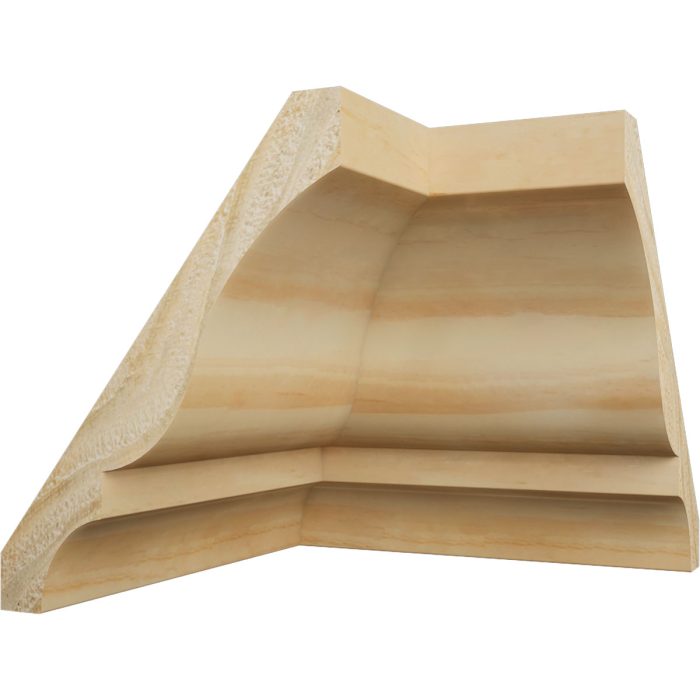 Ekena Millwork 2 5/8"P x 3 3/8"H WM48 Americraft Solid Hardwood Stain Grade TrimPro Crown Moulding Inside Corner - Image 39