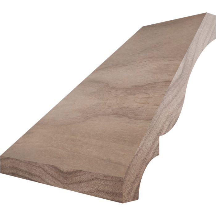 Ekena Millwork 2 5/8"P x 3 3/8"H WM48 Americraft Solid Hardwood Stain Grade TrimPro Crown Moulding Inside Corner - Image 46