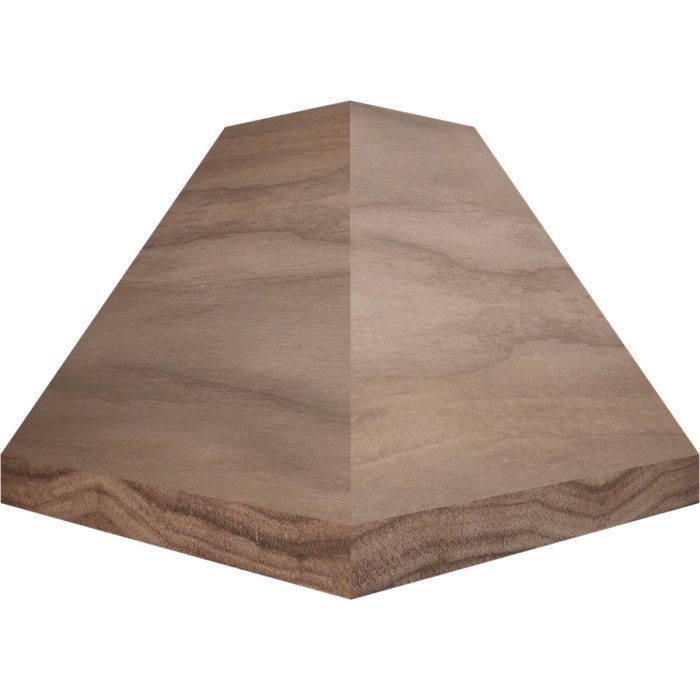 Ekena Millwork 2 5/8"P x 3 3/8"H WM48 Americraft Solid Hardwood Stain Grade TrimPro Crown Moulding Inside Corner - Image 47