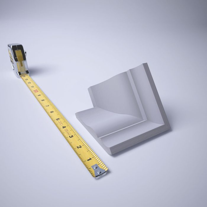 Ekena Millwork 2 5/8"P x 3 3/8"H WM48 Americraft Solid Hardwood Stain Grade TrimPro Crown Moulding Inside Corner - Image 61