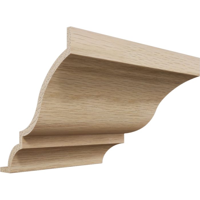 Ekena Millwork 2 13/16"P x 3 1/2"H WM48 Americraft Solid Hardwood Stain Grade MiterLink Crown Moulding Outside Corner - Image 18