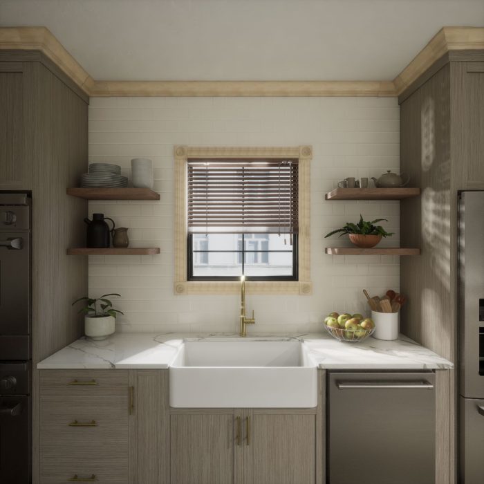 Ekena Millwork 2 13/16"P x 3 1/2"H WM48 Americraft Solid Hardwood Stain Grade MiterLink Crown Moulding Outside Corner - Image 29