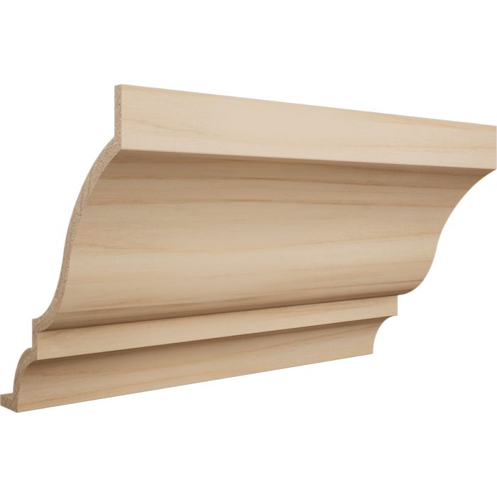Ekena Millwork 2 13/16"P x 6"L x 3 1/2"H WM48 Americraft Solid Hardwood Stain Grade MiterLink Crown Moulding Coupler - Image 3