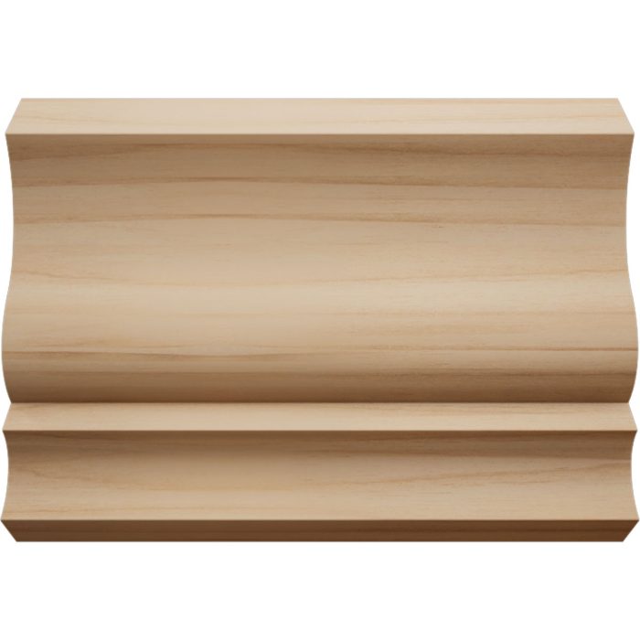 Ekena Millwork 2 13/16"P x 6"L x 3 1/2"H WM48 Americraft Solid Hardwood Stain Grade MiterLink Crown Moulding Coupler - Image 6
