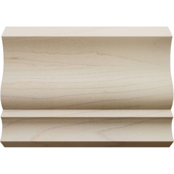 Ekena Millwork 2 13/16"P x 6"L x 3 1/2"H WM48 Americraft Solid Hardwood Stain Grade MiterLink Crown Moulding Coupler - Image 36