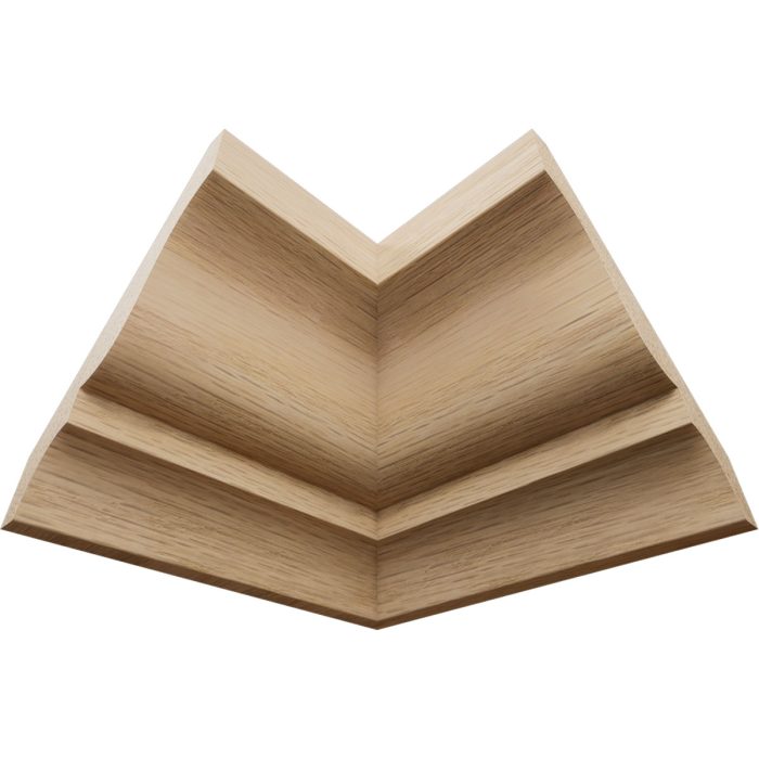 Ekena Millwork 2 1/16"P x 3"H WM49 Americraft Solid Hardwood Stain Grade TrimPro Crown Moulding Inside Corner - Image 18
