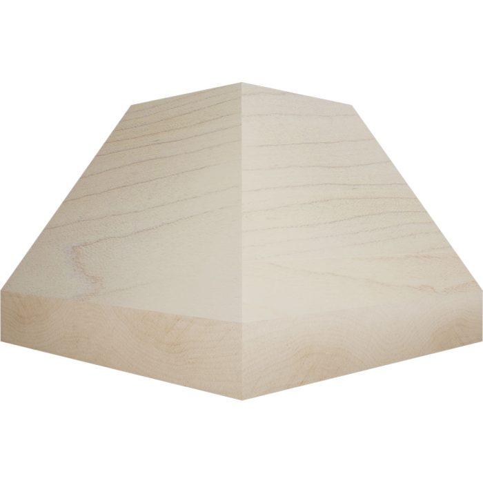 Ekena Millwork 2 1/16"P x 3"H WM49 Americraft Solid Hardwood Stain Grade TrimPro Crown Moulding Inside Corner - Image 23