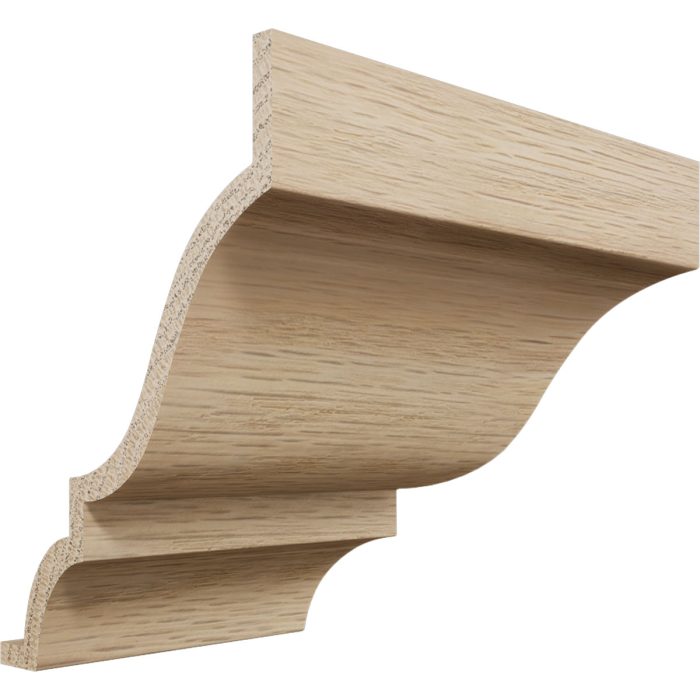 Ekena Millwork 2 1/4"P x 3 1/8"H WM49 Americraft Solid Hardwood Stain Grade MiterLink Crown Moulding Outside Corner - Image 18