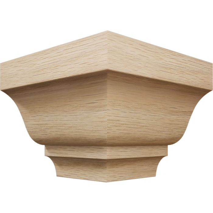 Ekena Millwork 2 1/4"P x 3 1/8"H WM49 Americraft Solid Hardwood Stain Grade MiterLink Crown Moulding Outside Corner - Image 16