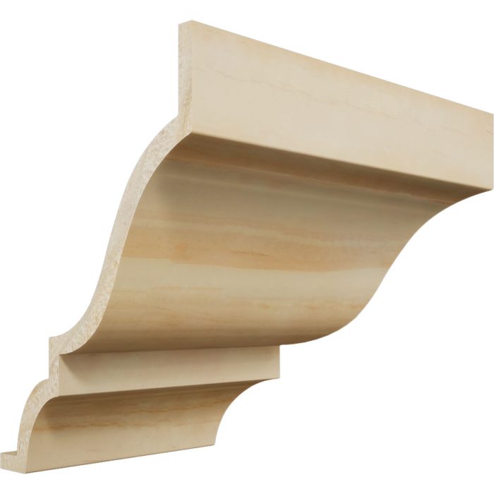 Ekena Millwork 2 1/4"P x 3 1/8"H WM49 Americraft Solid Hardwood Stain Grade MiterLink Crown Moulding Outside Corner - Image 46