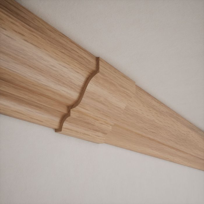 Ekena Millwork 2 1/4"P x 6"L x 3 1/8"H WM49 Americraft Solid Hardwood Stain Grade MiterLink Crown Moulding Coupler - Image 14