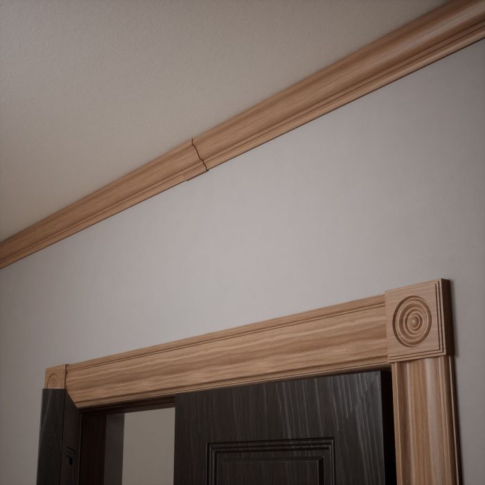 Ekena Millwork 2 1/4"P x 6"L x 3 1/8"H WM49 Americraft Solid Hardwood Stain Grade MiterLink Crown Moulding Coupler - Image 17