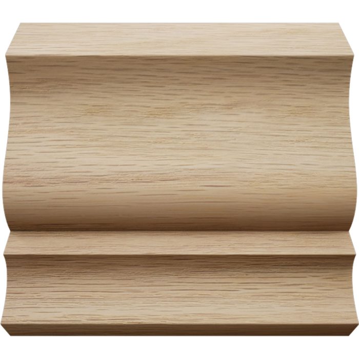 Ekena Millwork 2 1/4"P x 6"L x 3 1/8"H WM49 Americraft Solid Hardwood Stain Grade MiterLink Crown Moulding Coupler - Image 23