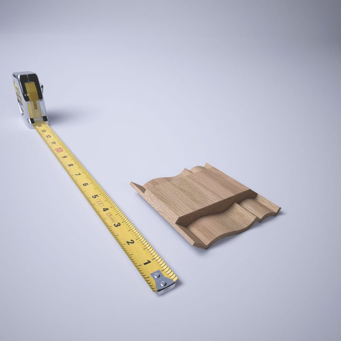 Ekena Millwork 2 1/4"P x 6"L x 3 1/8"H WM49 Americraft Solid Hardwood Stain Grade MiterLink Crown Moulding Coupler - Image 24
