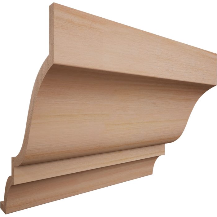 Ekena Millwork 2 1/4"P x 6"L x 3 1/8"H WM49 Americraft Solid Hardwood Stain Grade MiterLink Crown Moulding Coupler - Image 40