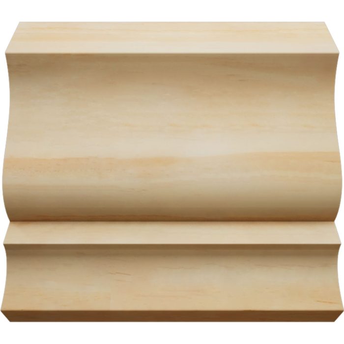 Ekena Millwork 2 1/4"P x 6"L x 3 1/8"H WM49 Americraft Solid Hardwood Stain Grade MiterLink Crown Moulding Coupler - Image 55