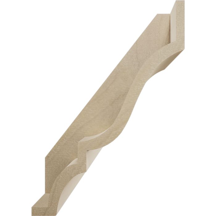 Ekena Millwork 2 1/4"P x 6"L x 3 1/8"H WM49 Americraft Solid Hardwood Stain Grade MiterLink Crown Moulding Coupler - Image 73