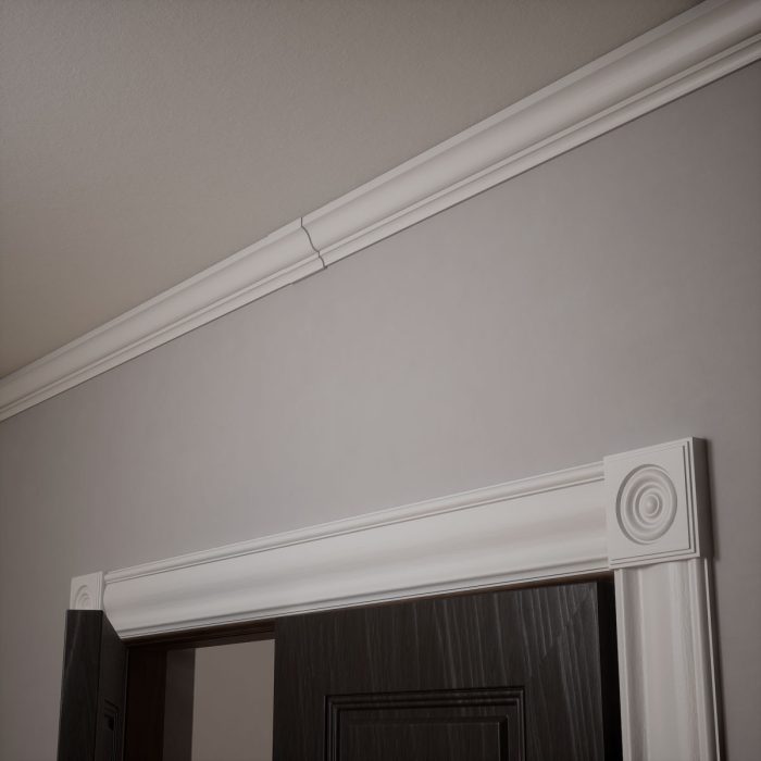 Ekena Millwork 2 1/4"P x 6"L x 3 1/8"H WM49 Americraft Solid Hardwood Stain Grade MiterLink Crown Moulding Coupler - Image 89