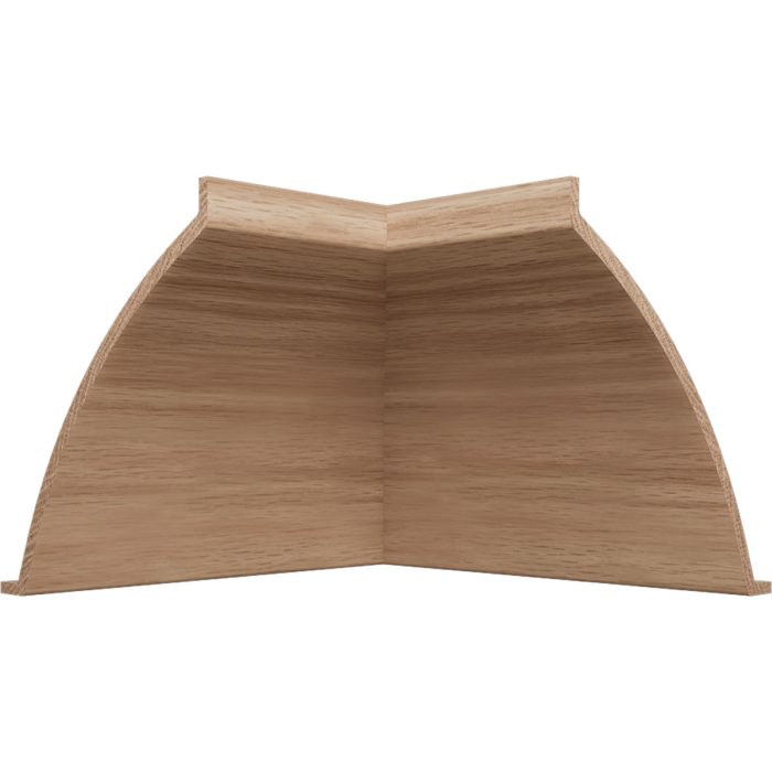 Ekena Millwork 3 11/16"P x 4 3/16"H WM291 Americraft Solid Hardwood Stain Grade MiterLink Crown Moulding Inside Corner - Image 8