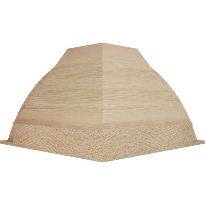 Ekena Millwork 3 11/16"P x 4 3/16"H WM291 Americraft Solid Hardwood Stain Grade MiterLink Crown Moulding Inside Corner - Image 17