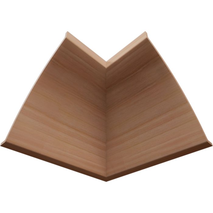 Ekena Millwork 3 11/16"P x 4 3/16"H WM291 Americraft Solid Hardwood Stain Grade MiterLink Crown Moulding Inside Corner - Image 30