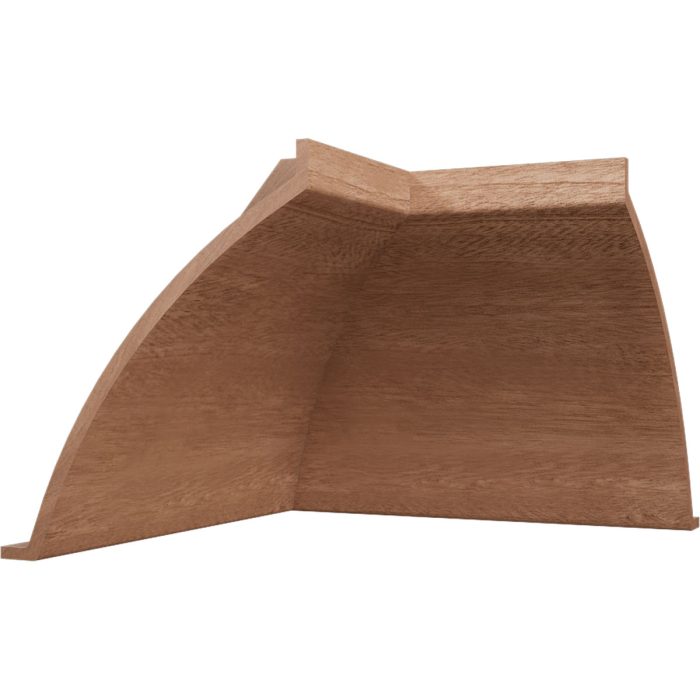 Ekena Millwork 3 11/16"P x 4 3/16"H WM291 Americraft Solid Hardwood Stain Grade MiterLink Crown Moulding Inside Corner - Image 33