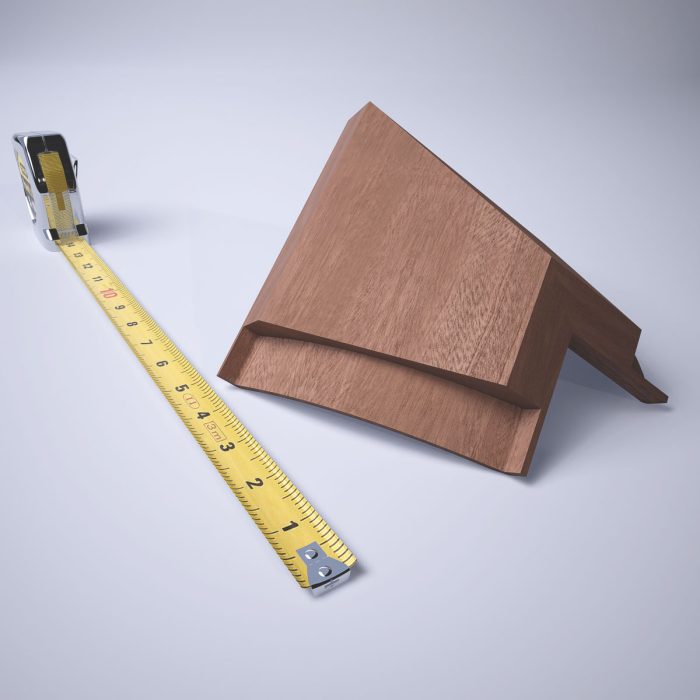 Ekena Millwork 3 11/16"P x 4 3/16"H WM291 Americraft Solid Hardwood Stain Grade MiterLink Crown Moulding Inside Corner - Image 37