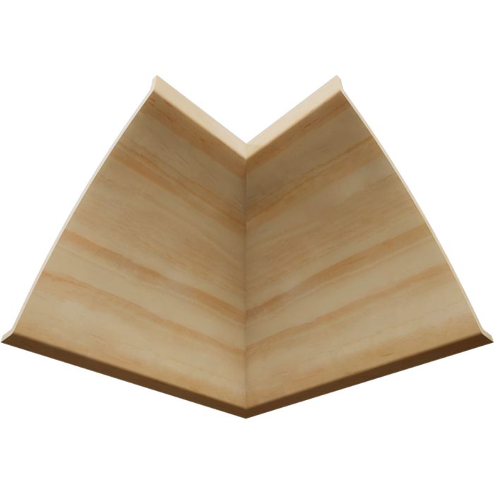 Ekena Millwork 3 11/16"P x 4 3/16"H WM291 Americraft Solid Hardwood Stain Grade MiterLink Crown Moulding Inside Corner - Image 42