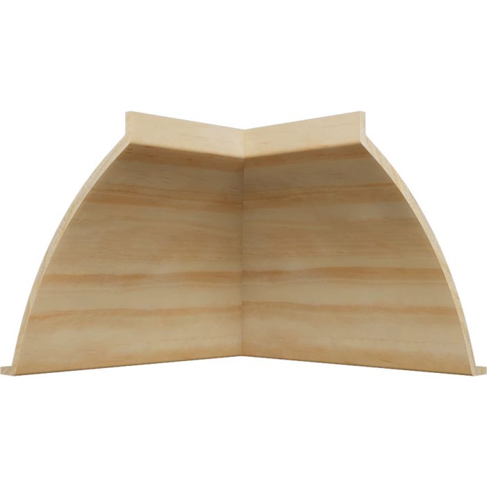 Ekena Millwork 3 11/16"P x 4 3/16"H WM291 Americraft Solid Hardwood Stain Grade MiterLink Crown Moulding Inside Corner - Image 38