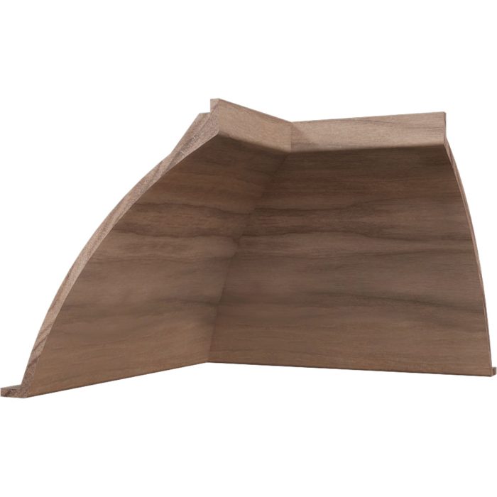 Ekena Millwork 3 11/16"P x 4 3/16"H WM291 Americraft Solid Hardwood Stain Grade MiterLink Crown Moulding Inside Corner - Image 45