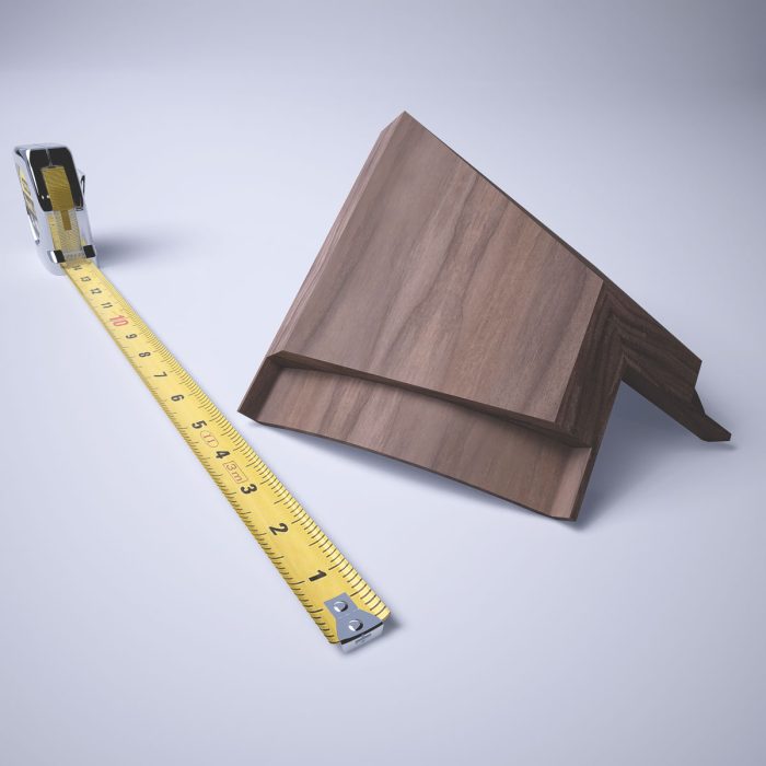 Ekena Millwork 3 11/16"P x 4 3/16"H WM291 Americraft Solid Hardwood Stain Grade MiterLink Crown Moulding Inside Corner - Image 49