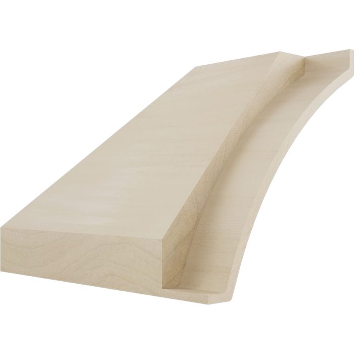 Ekena Millwork 3 11/16"P x 4 3/16"H WM291 Americraft Solid Hardwood Stain Grade MiterLink Crown Moulding Inside Corner - Image 52