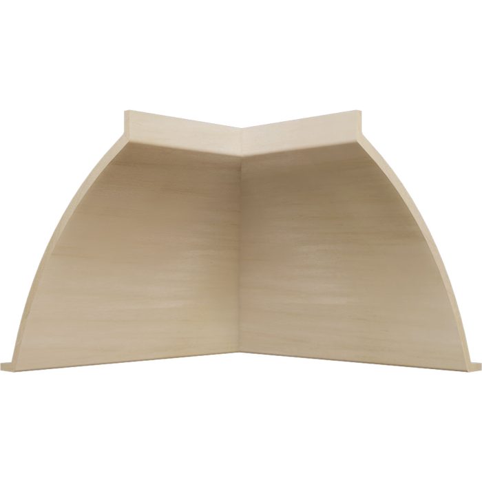 Ekena Millwork 3 11/16"P x 4 3/16"H WM291 Americraft Solid Hardwood Stain Grade MiterLink Crown Moulding Inside Corner - Image 50