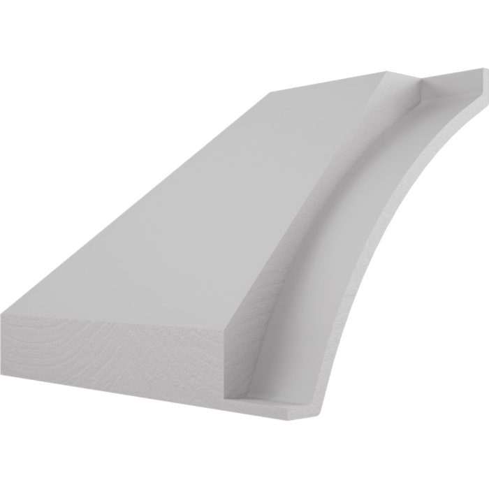 Ekena Millwork 3 11/16"P x 4 3/16"H WM291 Americraft Solid Hardwood Stain Grade MiterLink Crown Moulding Inside Corner - Image 57