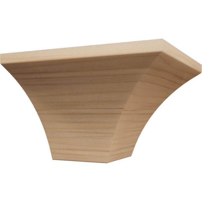Ekena Millwork 3 11/16"P x 4 3/16"H WM291 Americraft Solid Hardwood Stain Grade MiterLink Crown Moulding Outside Corner - Image 3