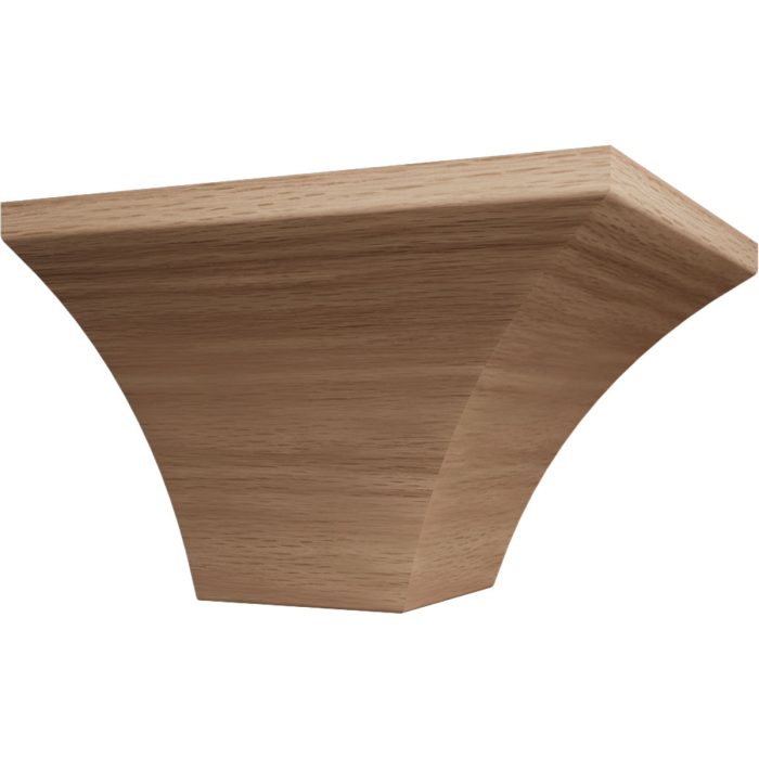 Ekena Millwork 3 11/16"P x 4 3/16"H WM291 Americraft Solid Hardwood Stain Grade MiterLink Crown Moulding Outside Corner - Image 10
