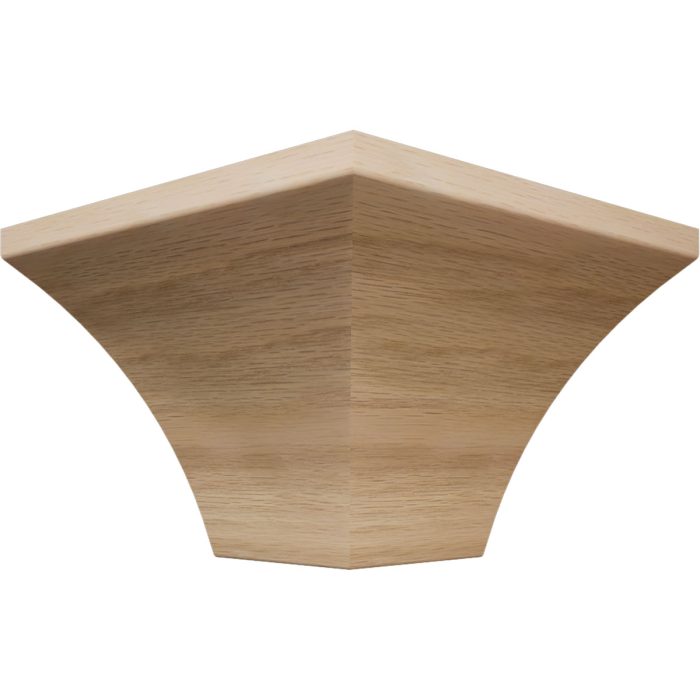 Ekena Millwork 3 11/16"P x 4 3/16"H WM291 Americraft Solid Hardwood Stain Grade MiterLink Crown Moulding Outside Corner - Image 16