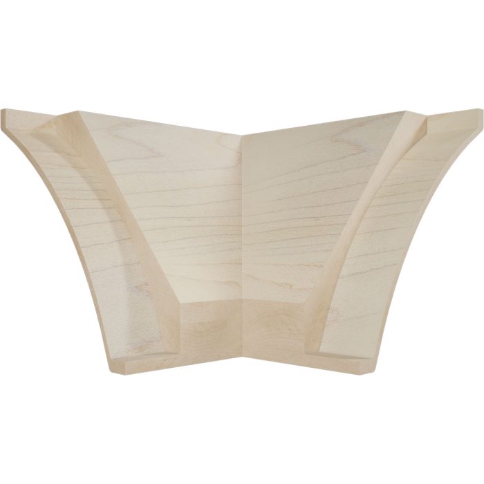 Ekena Millwork 3 11/16"P x 4 3/16"H WM291 Americraft Solid Hardwood Stain Grade MiterLink Crown Moulding Outside Corner - Image 26