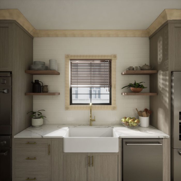 Ekena Millwork 3 11/16"P x 4 3/16"H WM291 Americraft Solid Hardwood Stain Grade MiterLink Crown Moulding Outside Corner - Image 29