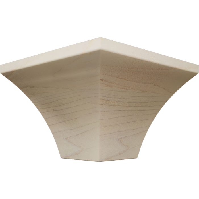 Ekena Millwork 3 11/16"P x 4 3/16"H WM291 Americraft Solid Hardwood Stain Grade MiterLink Crown Moulding Outside Corner - Image 23