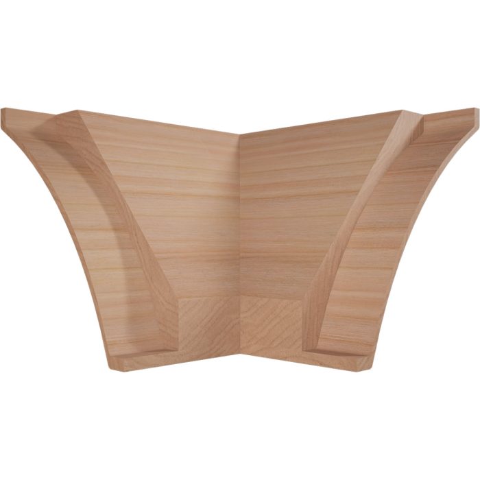 Ekena Millwork 3 11/16"P x 4 3/16"H WM291 Americraft Solid Hardwood Stain Grade MiterLink Crown Moulding Outside Corner - Image 33