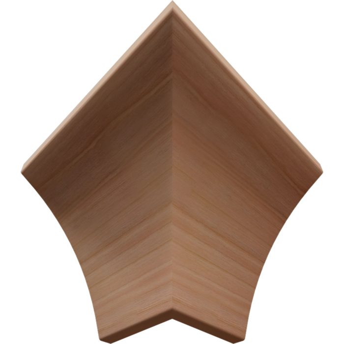 Ekena Millwork 3 11/16"P x 4 3/16"H WM291 Americraft Solid Hardwood Stain Grade MiterLink Crown Moulding Outside Corner - Image 34