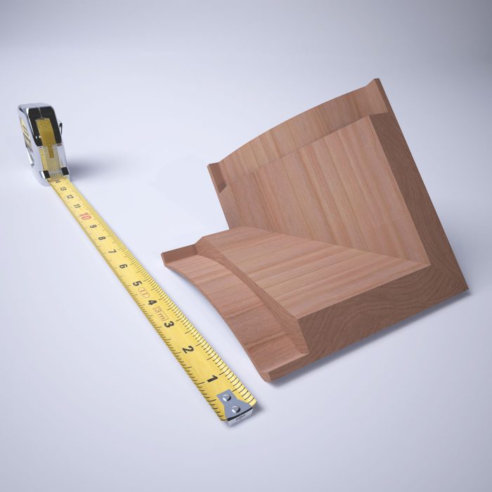 Ekena Millwork 3 11/16"P x 4 3/16"H WM291 Americraft Solid Hardwood Stain Grade MiterLink Crown Moulding Outside Corner - Image 35