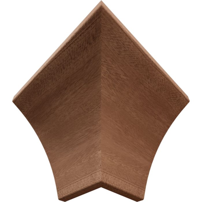 Ekena Millwork 3 11/16"P x 4 3/16"H WM291 Americraft Solid Hardwood Stain Grade MiterLink Crown Moulding Outside Corner - Image 41