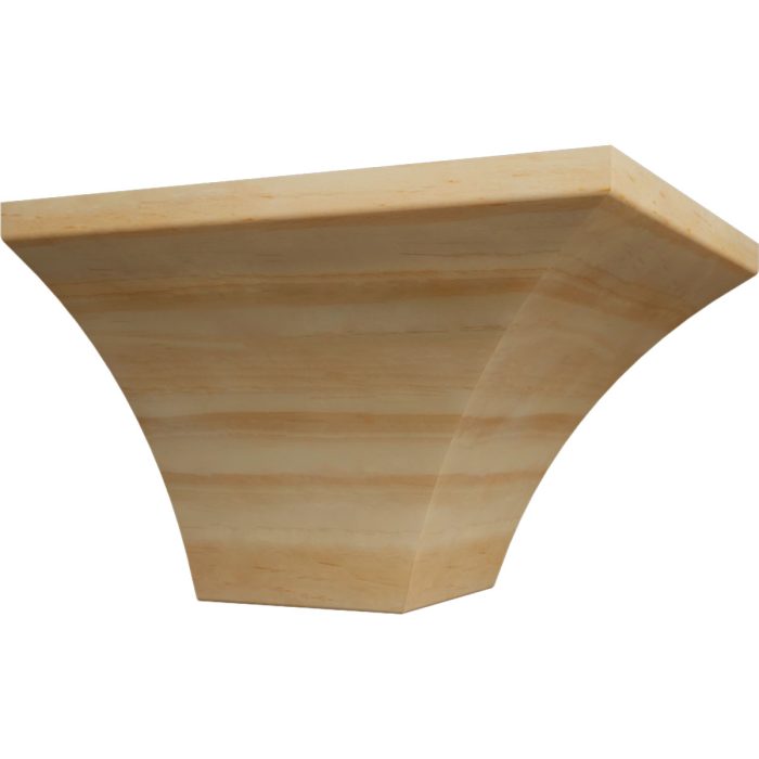 Ekena Millwork 3 11/16"P x 4 3/16"H WM291 Americraft Solid Hardwood Stain Grade MiterLink Crown Moulding Outside Corner - Image 45