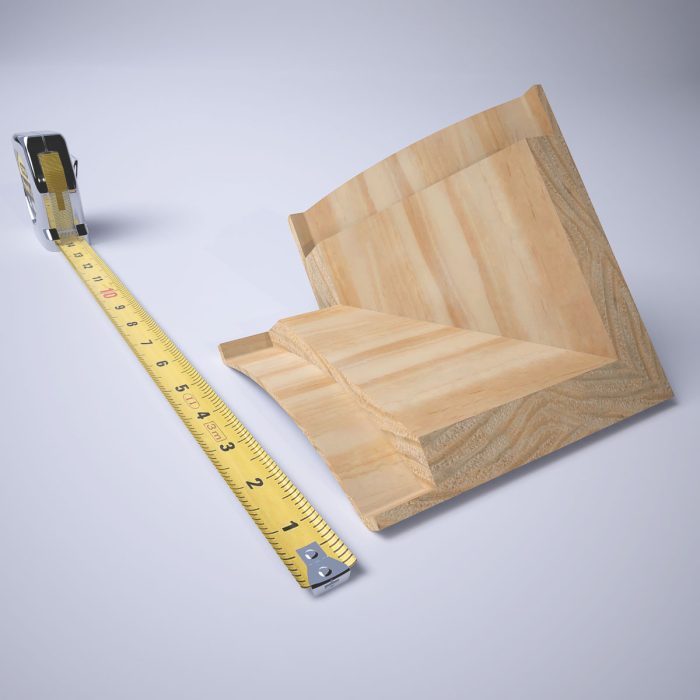 Ekena Millwork 3 11/16"P x 4 3/16"H WM291 Americraft Solid Hardwood Stain Grade MiterLink Crown Moulding Outside Corner - Image 49