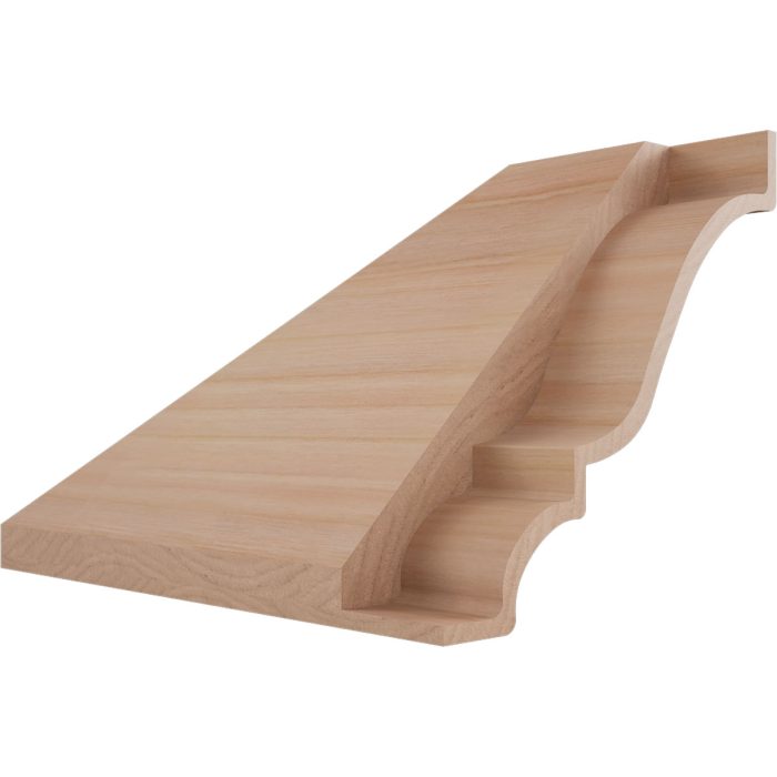 Ekena Millwork 3 3/4"P x 3 11/16"H WM45 Americraft Solid Hardwood Stain Grade MiterLink Crown Moulding Inside Corner - Image 28