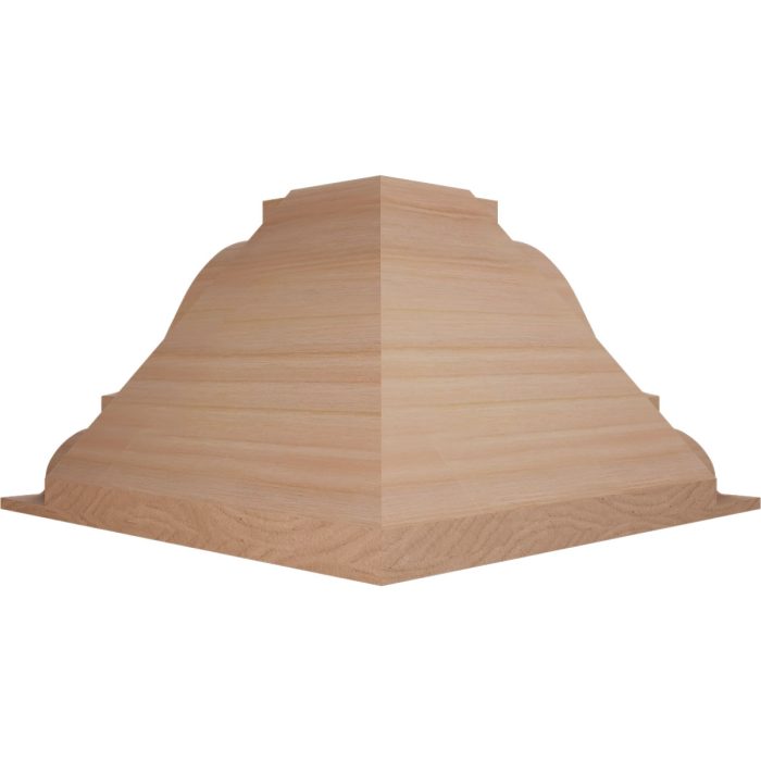 Ekena Millwork 3 3/4"P x 3 11/16"H WM45 Americraft Solid Hardwood Stain Grade MiterLink Crown Moulding Inside Corner - Image 29