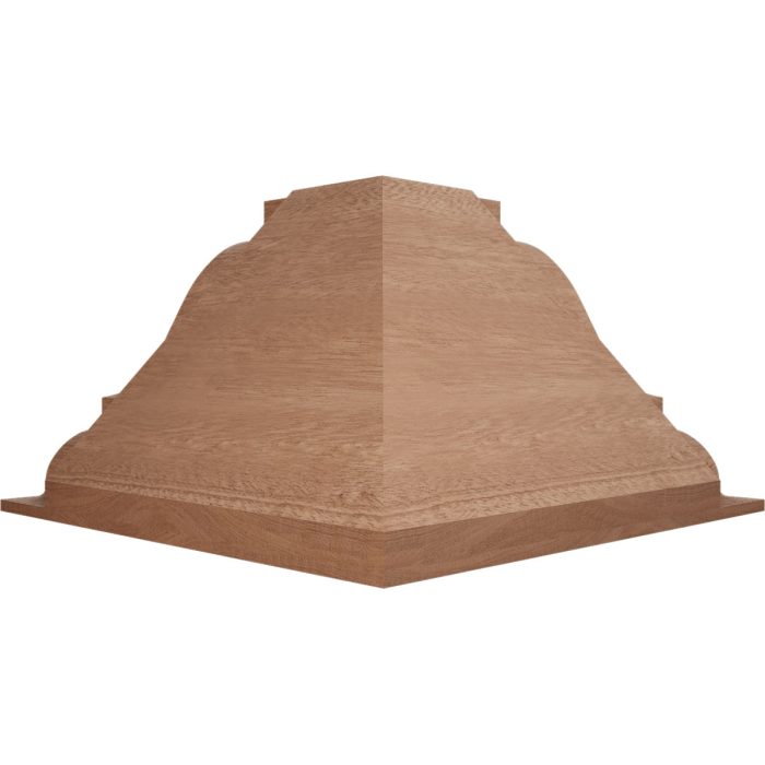 Ekena Millwork 3 3/4"P x 3 11/16"H WM45 Americraft Solid Hardwood Stain Grade MiterLink Crown Moulding Inside Corner - Image 35