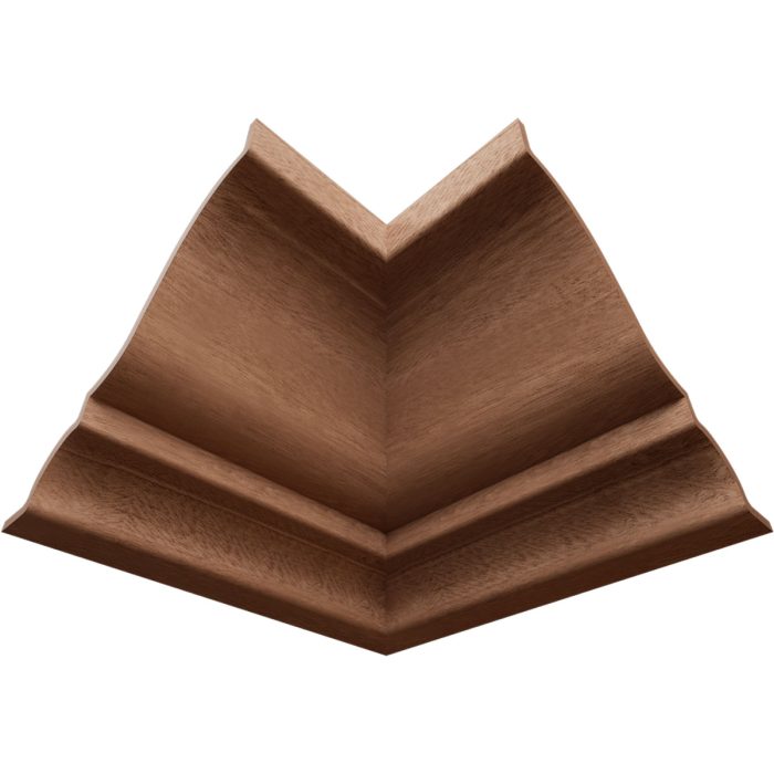 Ekena Millwork 3 3/4"P x 3 11/16"H WM45 Americraft Solid Hardwood Stain Grade MiterLink Crown Moulding Inside Corner - Image 36
